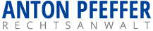 Rechtsanwalt Pfeffer Logo